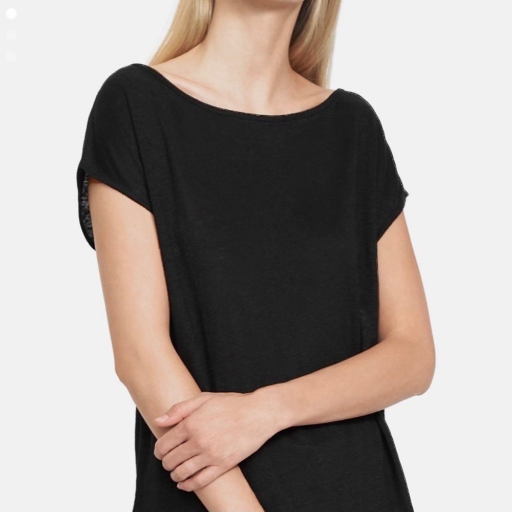 🌸New🌸 Victoria’s Secret Black Stretch Top M NWT - Picture 2 of 6